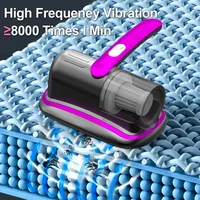 Wireless Handheld Mattress Vacuum Cleaner with UV-C Light HEPA Filter And Ultrasonic Vibration12KPa for Bed Sofa Car Seat Carpet 5