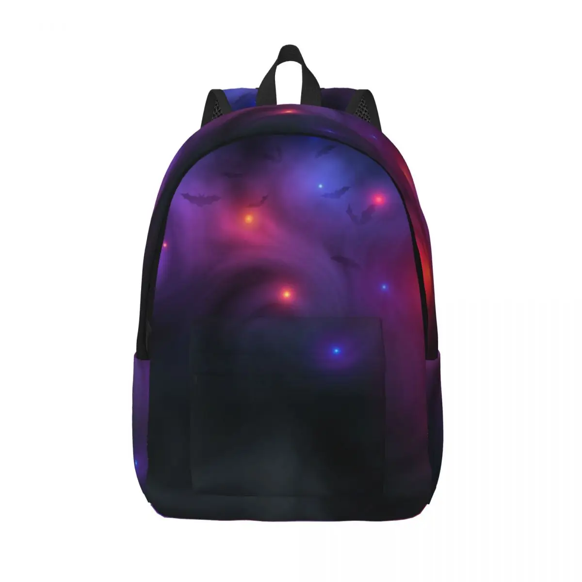 

Magic Evil Eyes Owls And Bats Silhouettes In Mystic Fog Backpack Unisex Travel Bag Schoolbag Bookbag Mochila