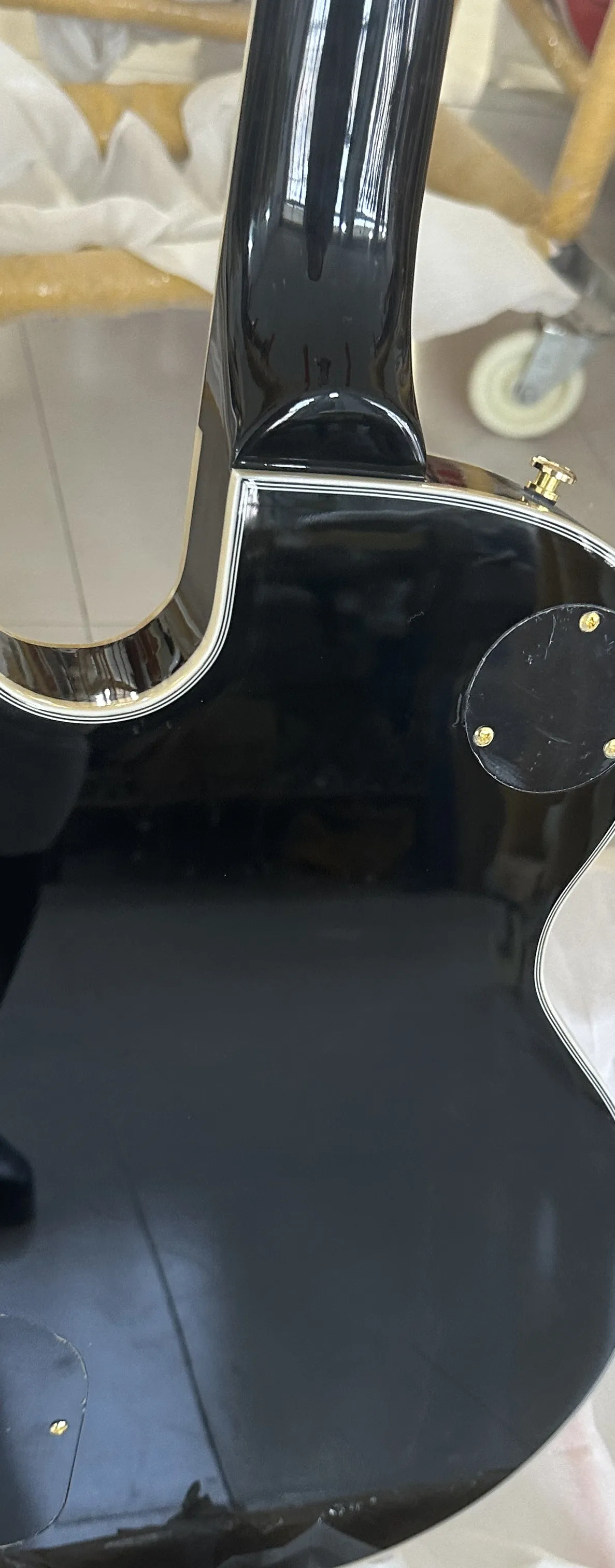 electric guitar ebony fingerboard+fingerboard binding gold accessories imported paint quick shipping free electric guitar electric guitar kit
