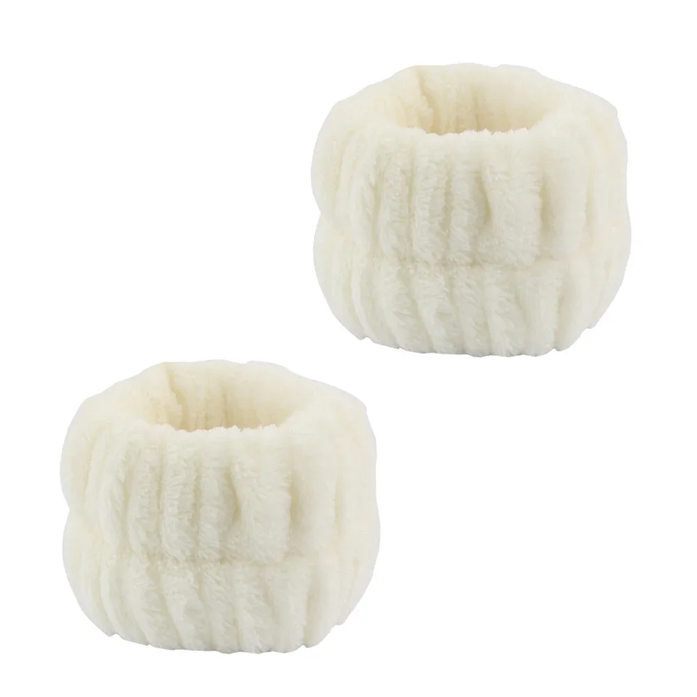 3Pcs Spa Headband Wristband for Washing Face Microfiber Makeup Towel Hair Bands Washband Scrunchies Absorbent Wrist Sweatband