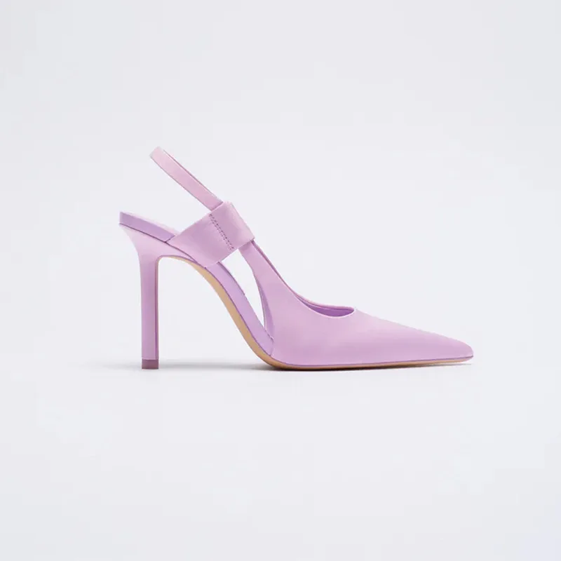 

2021 New Style European and American Fashion Single Shoes Pointed Toe Stiletto Sexy Pumps Women's Shoes