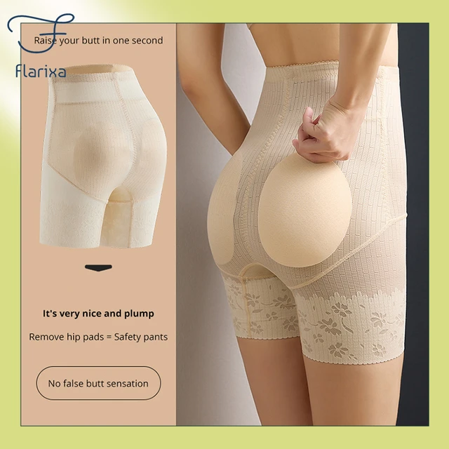 Flarixa High Waist Tummy Control Shorts Butt Lifter Slimming Belly