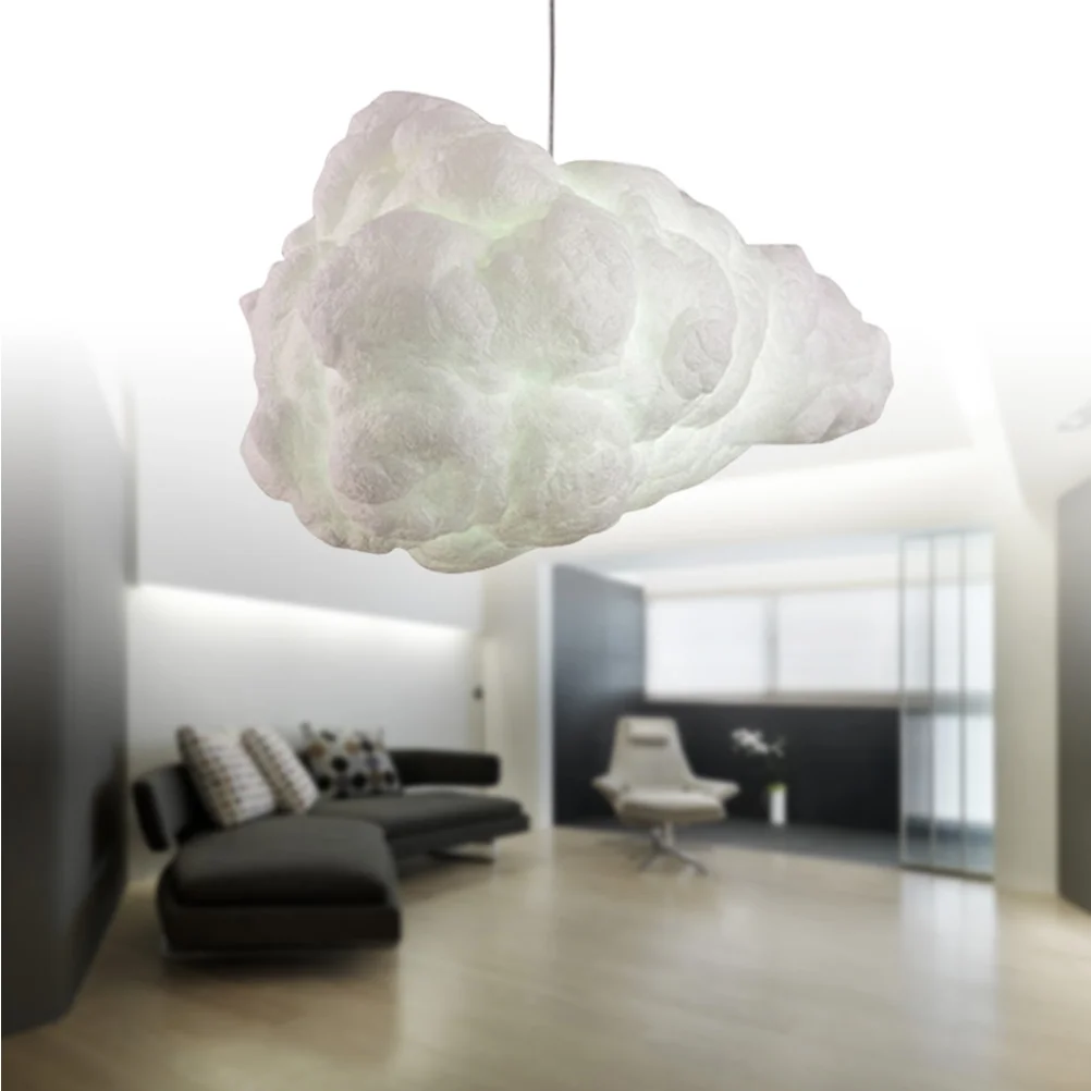 

Creative Cloud Shape LED Pendant Lamp Fashion Cloth Decorative Ceiling Light for Home Restaurant Bar Cafe (without Ground Wire)