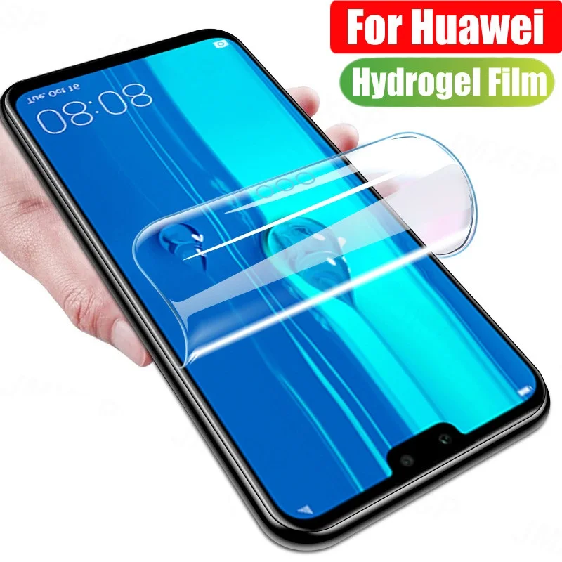 

Hydrogel Film For Huawei P30 P40 P20 Lite P20 Pro P50 Screen Protector For Huawei Y6p Y8p Y6 Y7 Y9 P Smart Z P Smart S