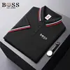 Men's Casual Short-Sleeved Top Summer Polo Shirt Office Fashion Stand Collar T-Shirt New Men's Breathable T Shirt Men's Clothing 3