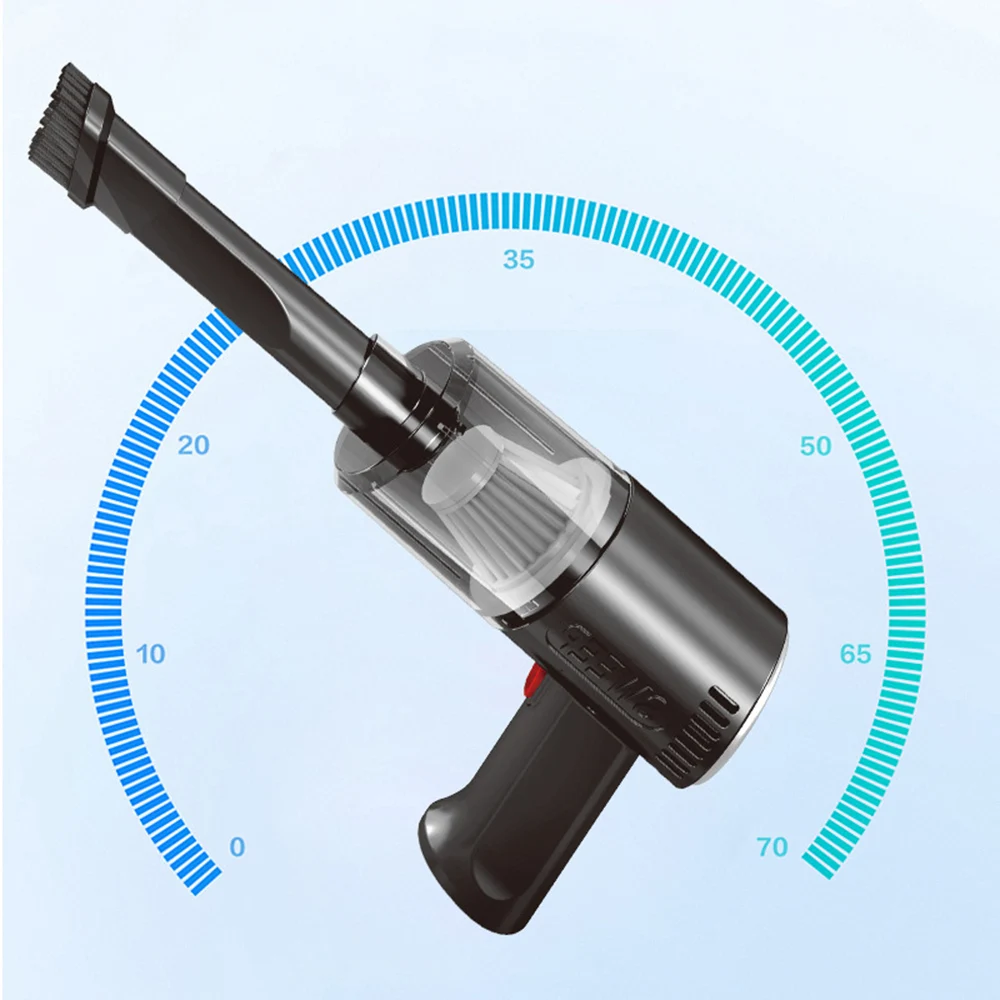 Description Picture 3 of itemPortable Electric Wireless Vacuum Cleaner for Car, High Power Handheld Small Vacuum Cleaner, Dual-purpose Cleaning Machine