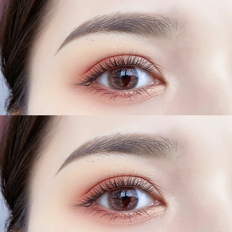Waterproof Matte Eyebrow Pencil With Brush Long Lasting Tint_voghion.com