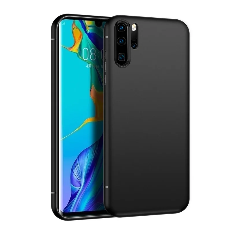 Luxury Matte TPU Soft Silicone Shockproof Bumper Case - Elegant & Slim Back Cover