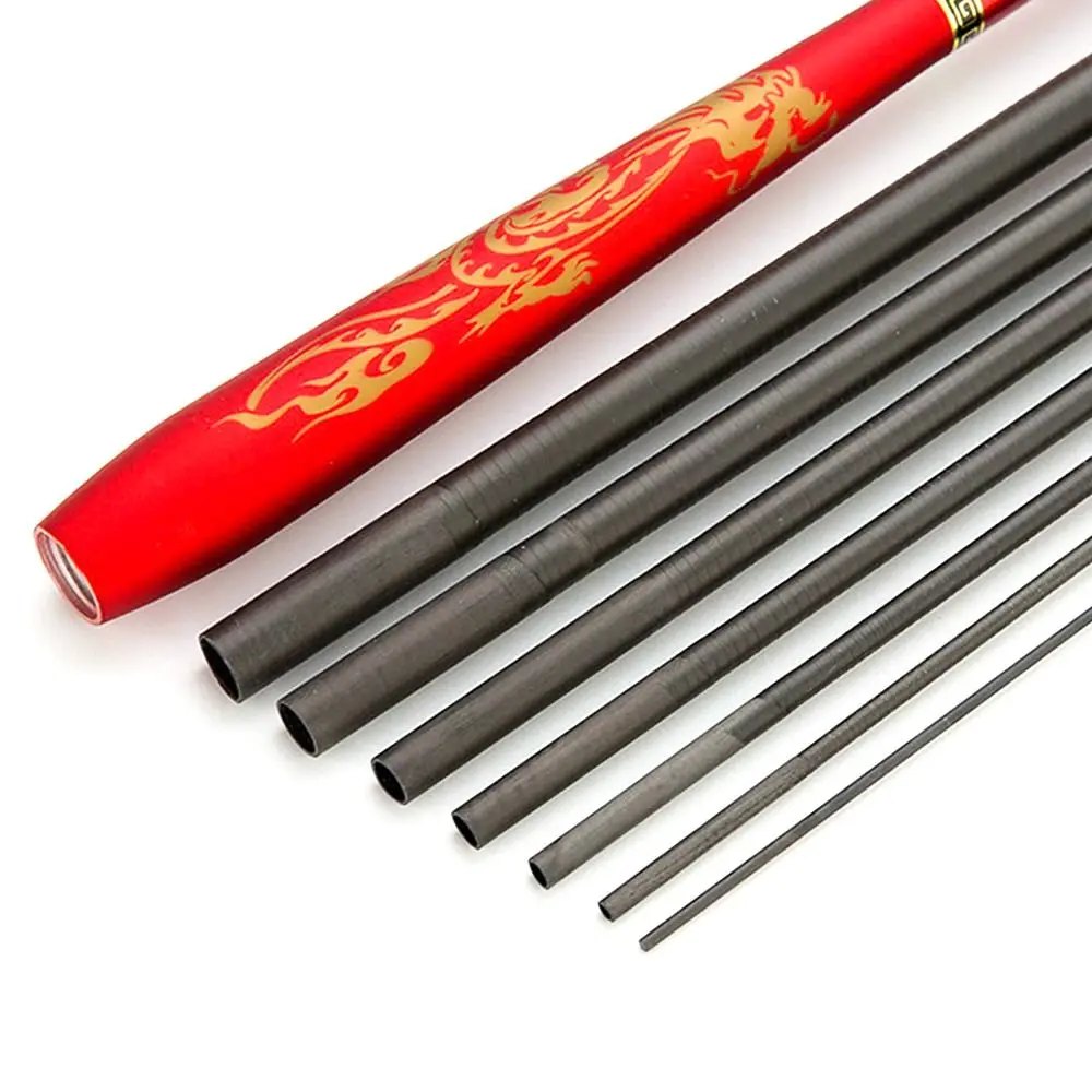 Description Picture 4 of item1.6m-4.8m Length Ultralight Fishing Rod Carbon Fiber Material Feeder Type Carbon Fiber Fishing Rod Hand Pole Design