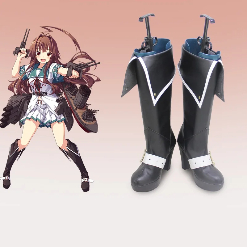 

Unisex Anime Cos Kuma Cosplay Costumes Shoes Boots Custom Made Big Size