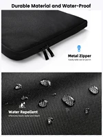 Housse de protection UPERFECT pour écran portable 18,5 pouces, en polyester, avec poche zippée, pour ordinateur portable et tablette (15,6 à 18,5 pouces) 4