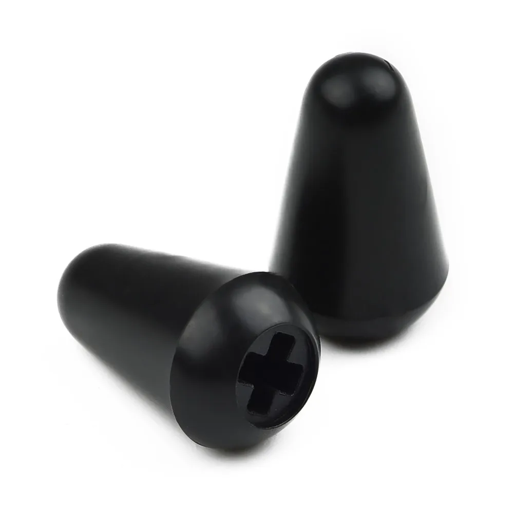 

Many Colours Plastic Enhance Your Guitar\\'s Performance with 2 PCS 3/5 Way Toggle Switch Tips in Various Colors