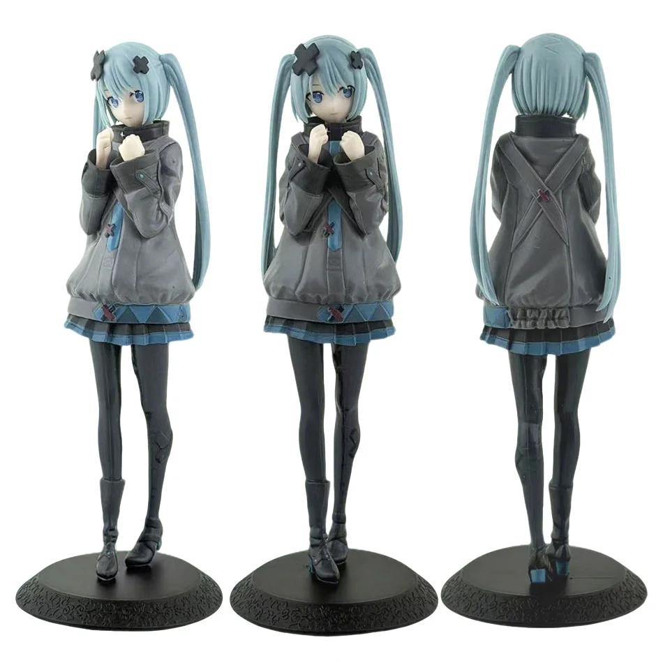 8-Inch Hatsune Miku Collectible Anime Action Figure - Kawaii Miku Toy Christmas Gift