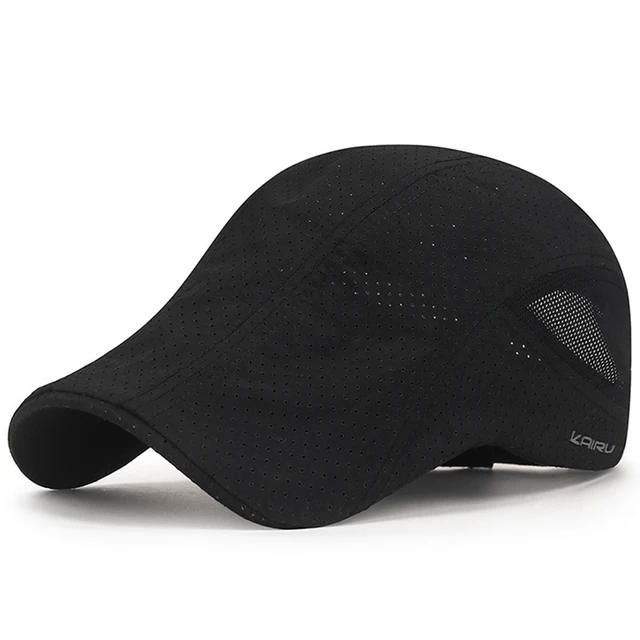 Breathable Mesh Men Berets Hat Summer Outdoor Sports Hats Bicycle