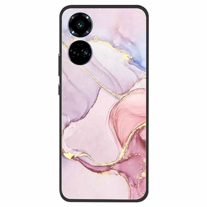 Tecno Camon 19 Shockproof Soft Silicone TPU Back Cover - Cute Design
