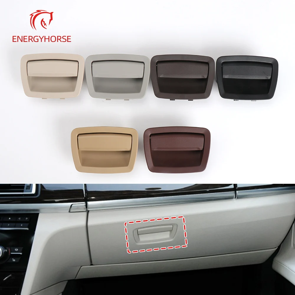 For Bmw F10 F11 F02 Car Front Glove Box Handle Cover Lid Lock For Bmw 5 7 Series Toolbox Glove