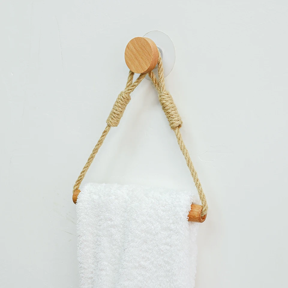 Porta Carta Igienica A Parete In Corda Di Iuta – Design Rustico Multifunzionale Con Porta Asciugamani – Accessorio Bagno In Stile Fattoria