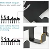 1pc Key Holder Cat with 9 Hooks for Bag Clothes Key Hanging Small Wall Shelf Holder Halloween Wall Decorative About 15x33cm 4