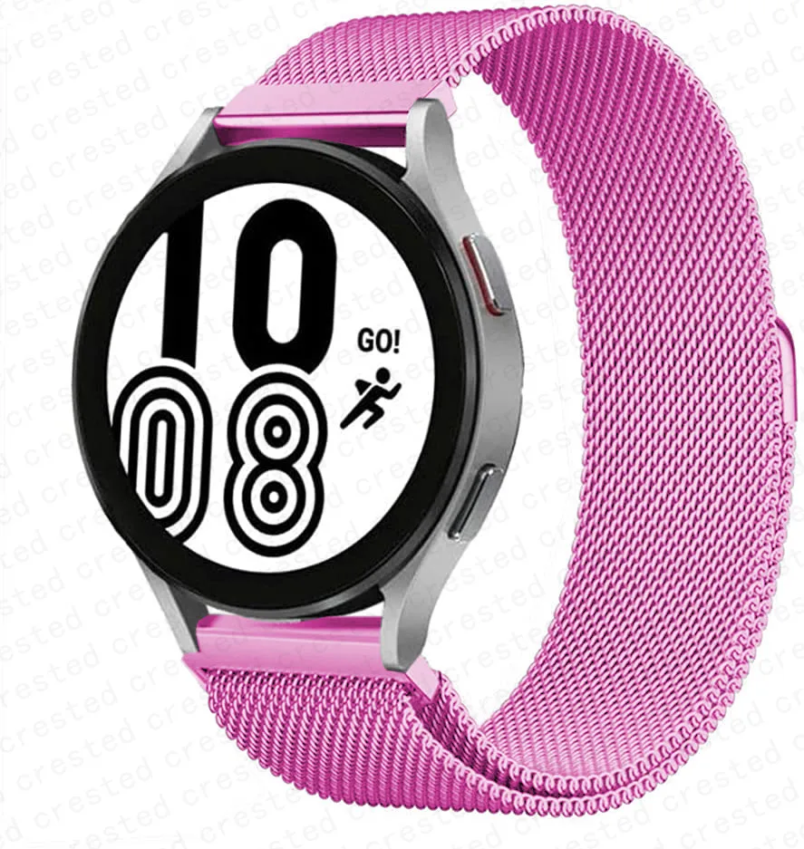 Milanese Loop Stainless Steel Watch Strap Bracelet, 20mm/22mm