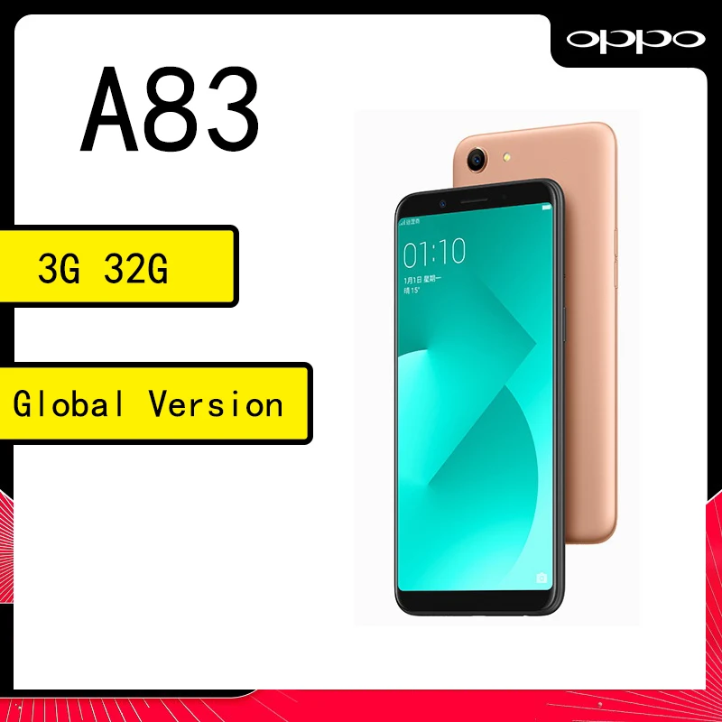 Смартфон oppo A83 3G 32 Гб MediaTek MT6763T 5 7 дюйма 1440*720 пикселей Mediatek Helio P23 | Мобильные