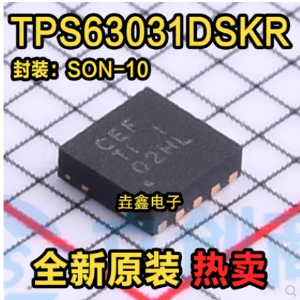 1 шт./партия, новый TPS63031DSKR TPS63031DSKT TPS63031DSK CEF SON-10, 100% новый и оригинальный интегральный чип IC, интегральная схема новый оригинальный 10 шт 6287 ba6287 ba6287f sop 8 драйвер двигателя ic чип интегральная схема хорошее качество