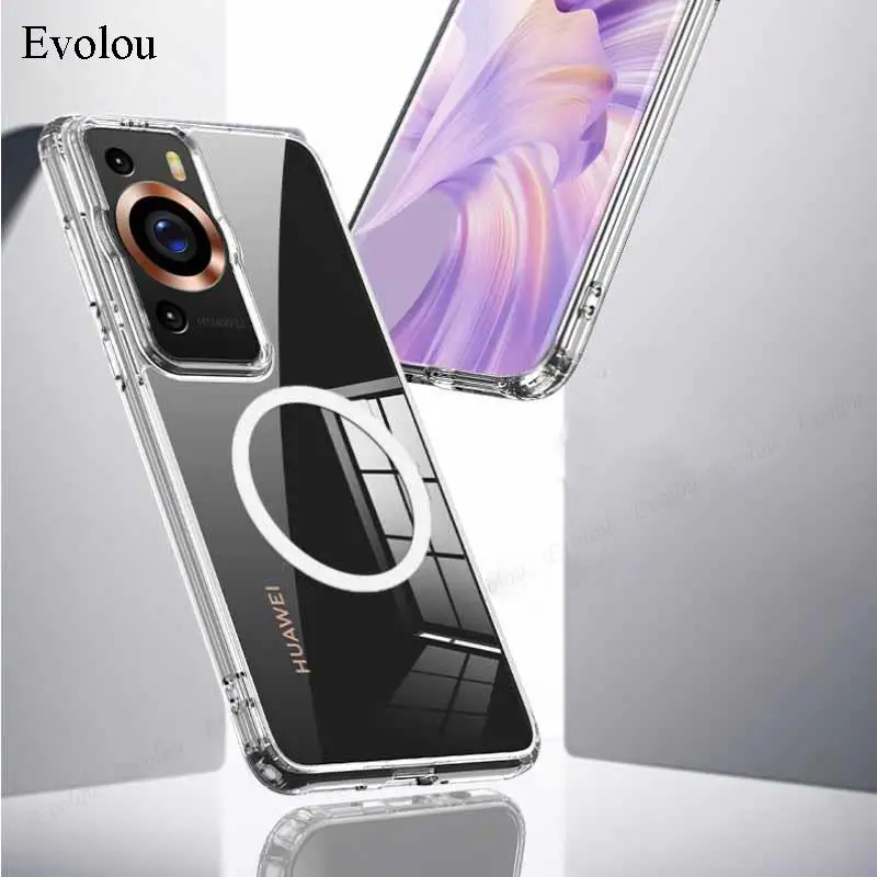 MagSafe Magnetic Matte PC Hard Phone Case with Wireless Charging Capability