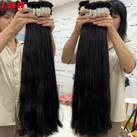Vierge Real100 % Extension de cheveux humains en vrac noir 613 cheveux blonds en vrac 12a tissage pour tressage non transformés sans trame cheveux raides 6