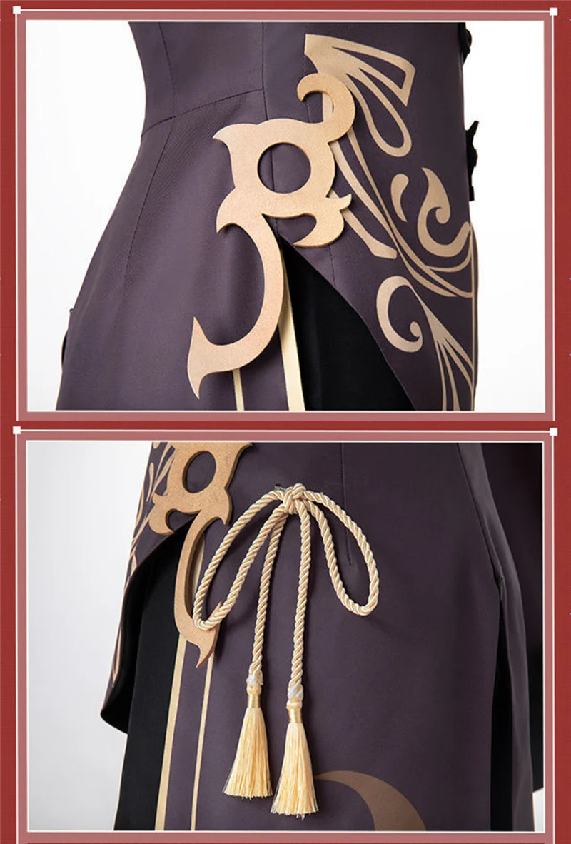 Genshin Impact Hu Tao Traditional Chinese Dress Cosplay Costume