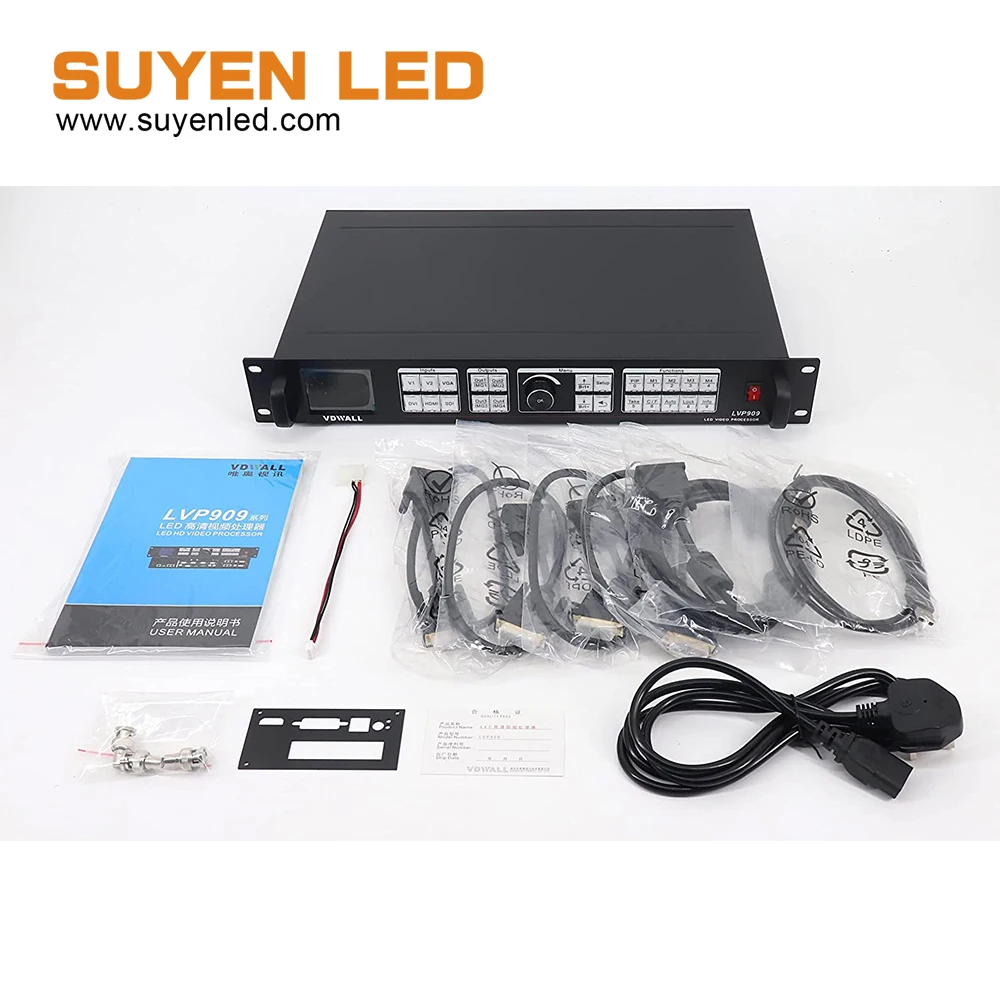 HD LED 비디오 프로세서, VDWALL 무대 이벤트, LVP909