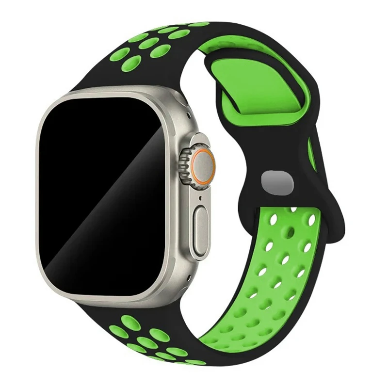 black green