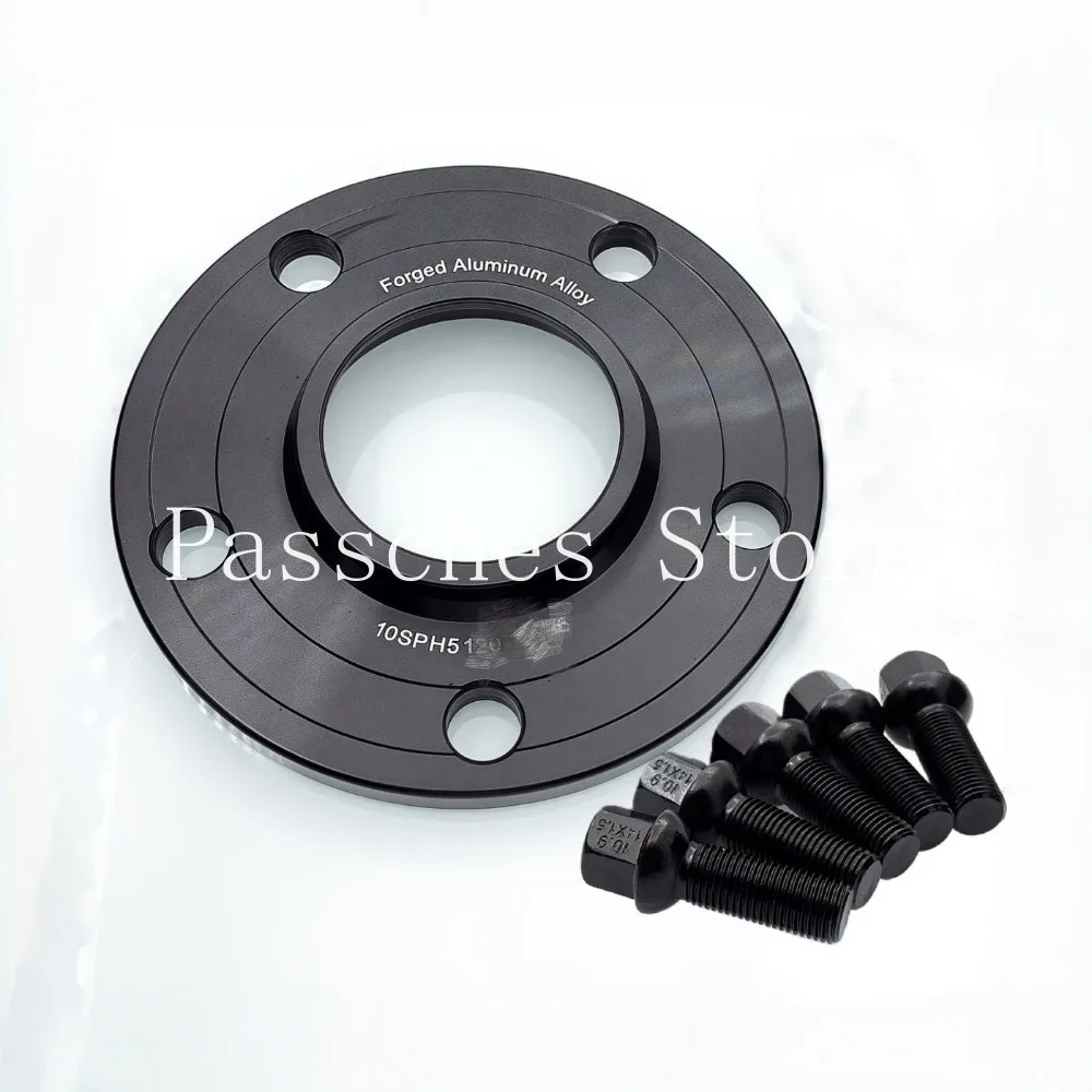 2개 12mm 휠 스페이서 + 엑스트라 롱 러그 볼트 PCD 5x120 CB 72.56mm M12x1.5 콘/볼 시트