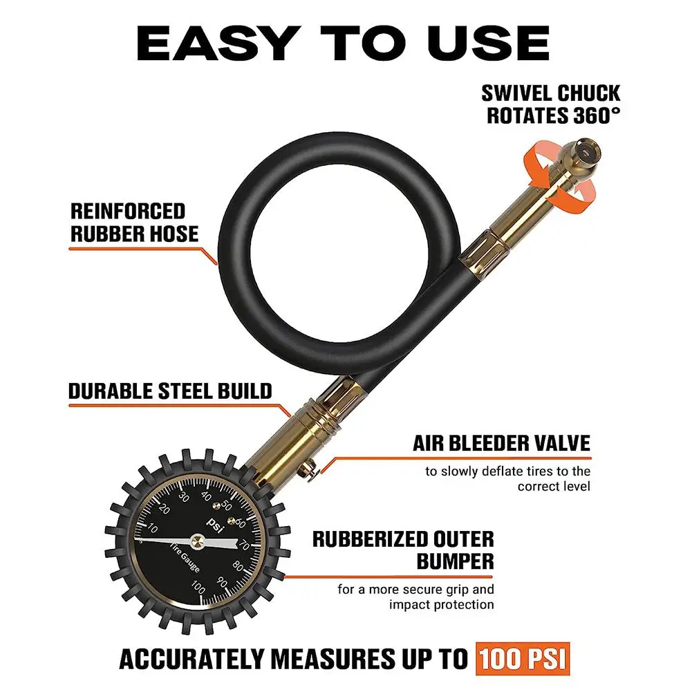 Рисунок 6 - Манометр в шинах (0-100 фунтов на кв. дюйм)