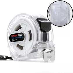 Premium Stainless Steel Tape Measure for Woodworking and Home Use - Available in 5m and 10m Lengths, Imported from Japan (5M19MM)