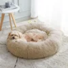 Super Cat Bed Warm Sleeping Cat Nest Soft Long Plush Best Pet Dog Bed for Dogs Basket Cushion Cat Bed Cat Mat Animals Sleeping 1