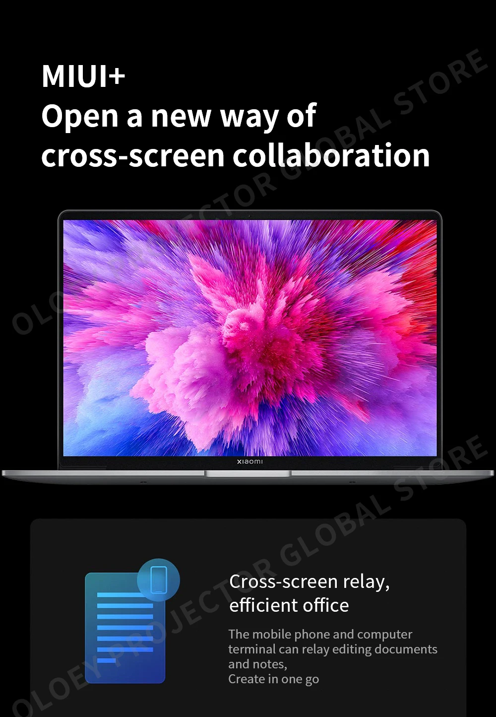 Xiaomi Mi Book Pro14: Ryzen AMD R7-6800H/R5-6600H, 2.8K OLED, 16GB RAM, 512GB/1TB SSD, 14-Inch Office Notebook Description Image.This Product Can Be Found With The Tag Names Computer Office, Laptop, Laptops