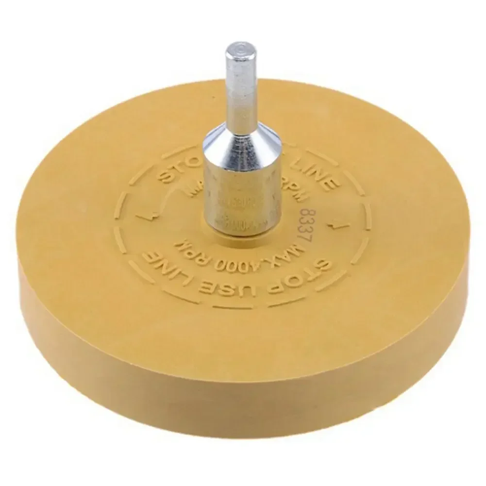 88mm Rubber Eraser Caramel Wheel Safe on Acrylic Enamel and Urethane Paint Efficient Stripe Removal car paint eraser