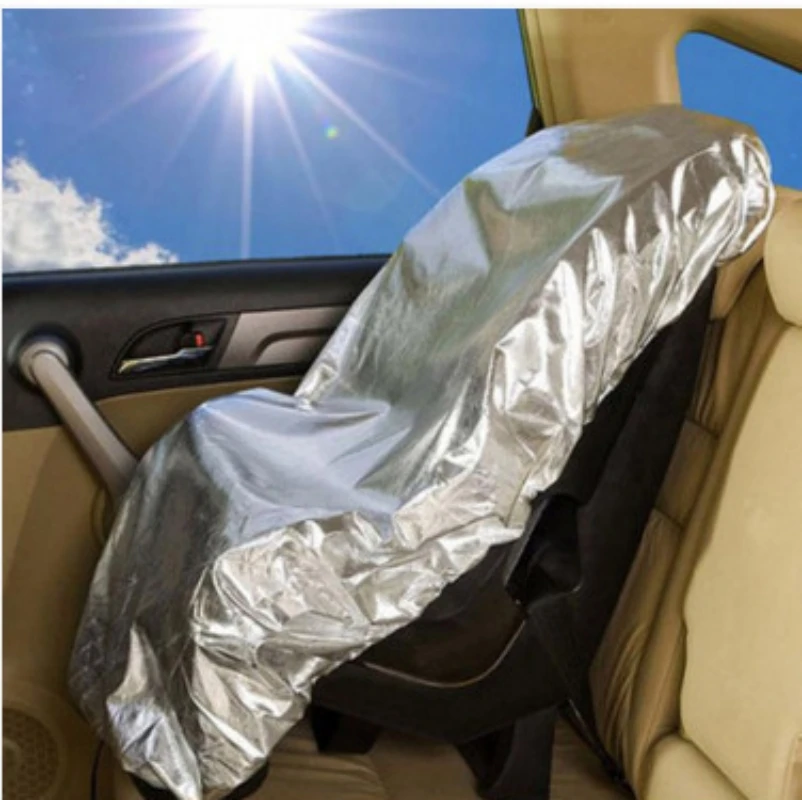 Car Seat Baby Seat Sun Shade Cover Sunshade Protector Kids Children Heat Blocks UV Protection Car Seat Cool Canopy Carseat Cover baby stroller accessories desk	