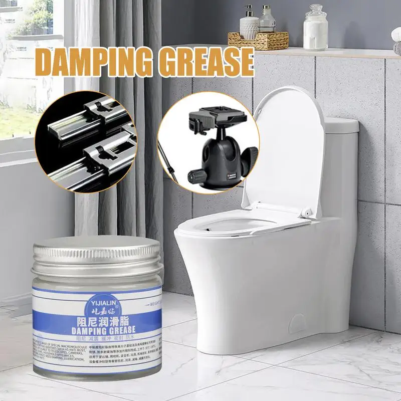 30/100g Lubricating Grease Silicone Grease All Purpose Anti-Rust Waterproof Cylinder Seal Lubricant For Tools