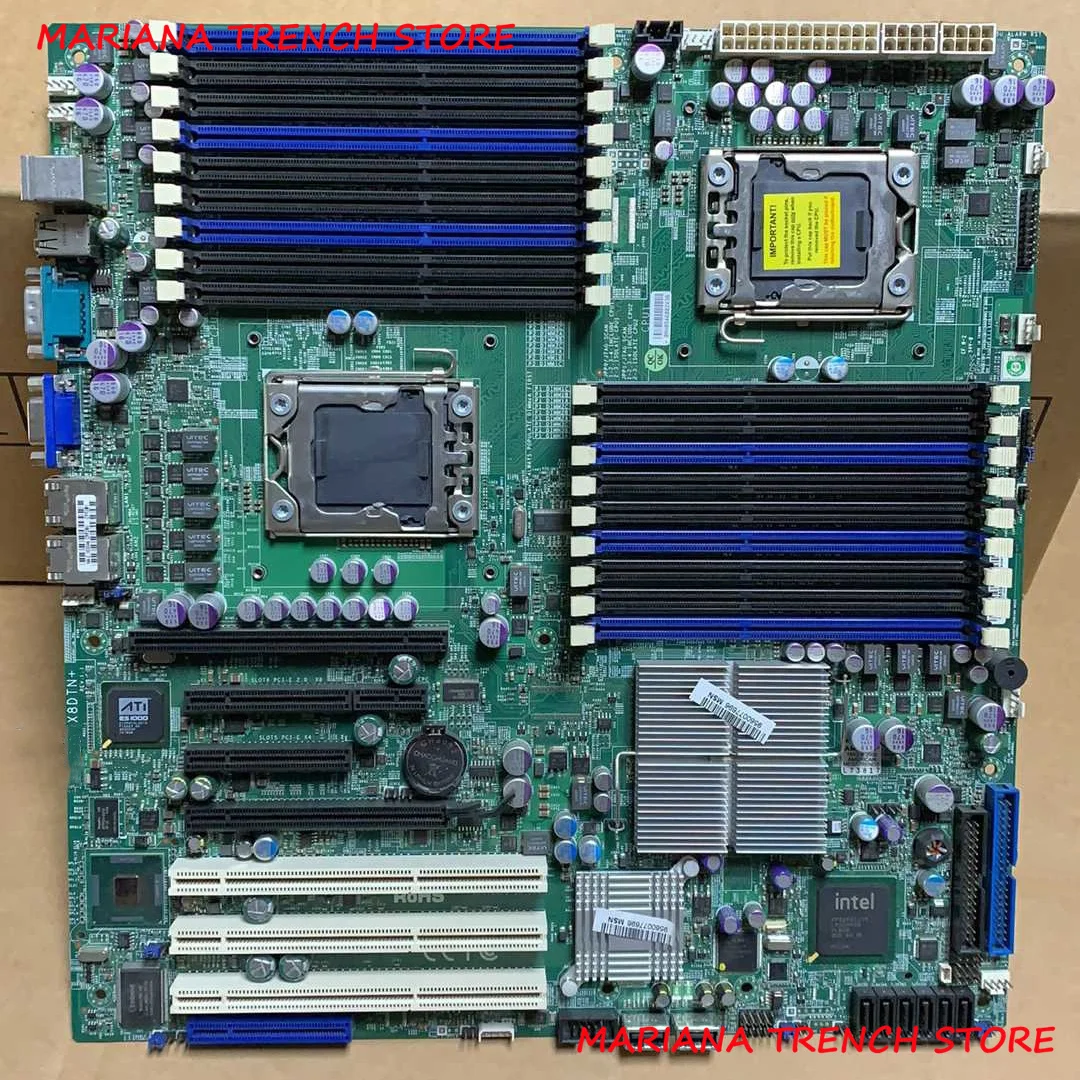 X8Dtn + Per Scheda Madre Supermicro Processore Xeon Serie 5600/5500 Ddr3 18 Dimm, Xeon 5520 (Tylersburg) Server-288G