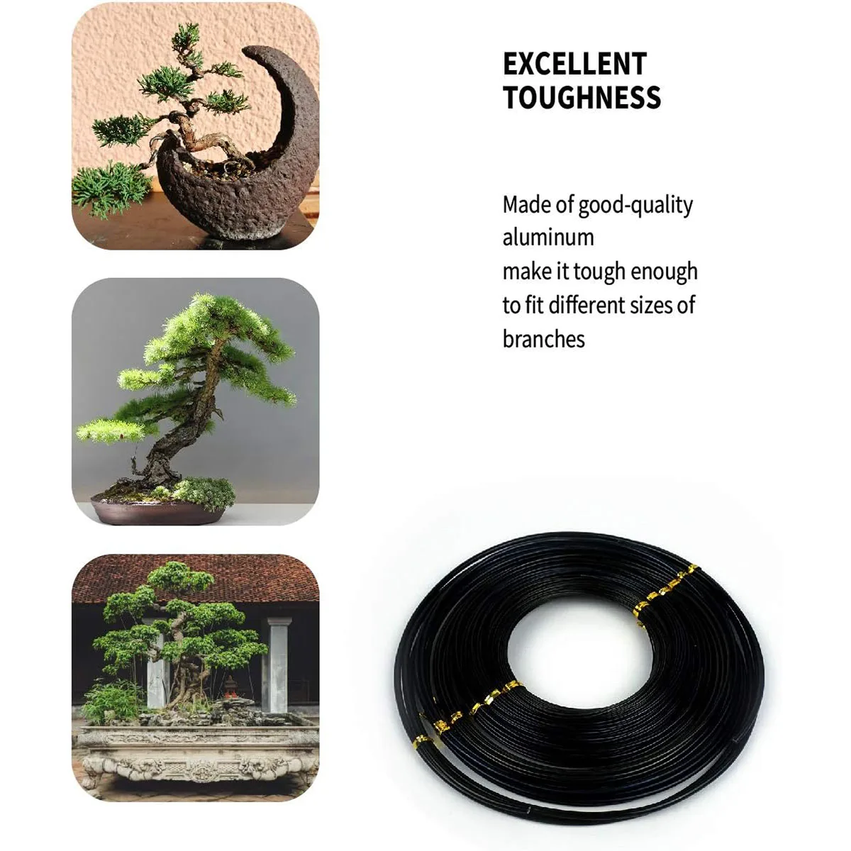 5/10m Bonsai Wire 1mm Plant Support Anodized Aluminum Wire for Plant Shaping Garden Accessories bonsai wire