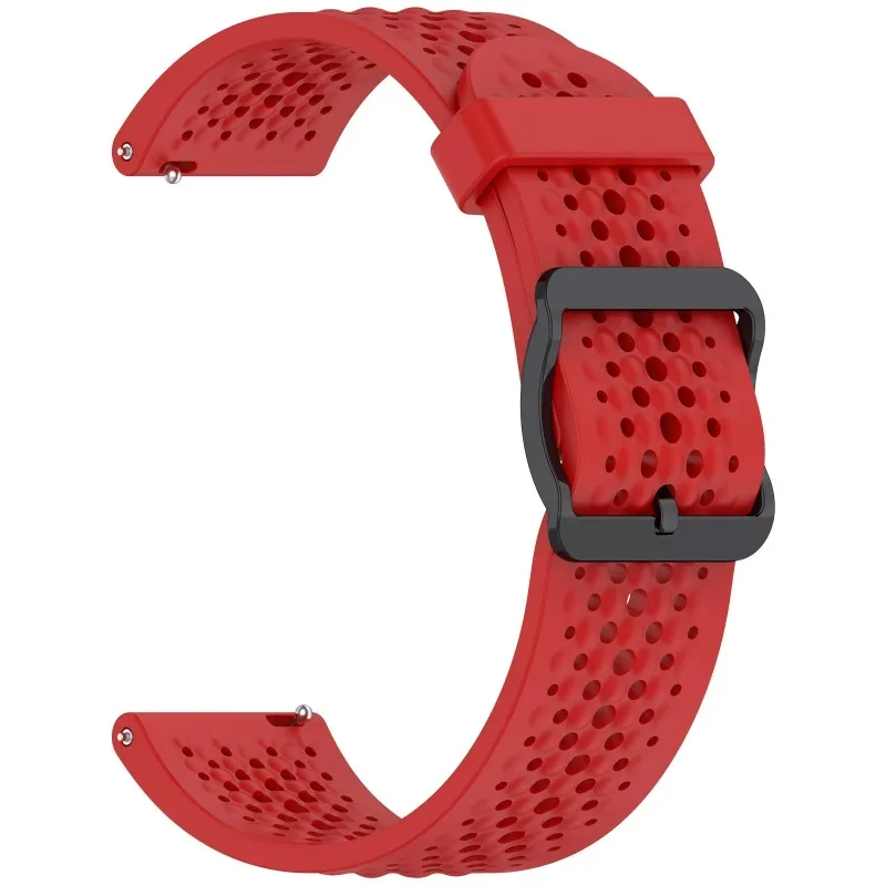 Breathable Silicone Sport Strap - 20mm/22mm Replacement Wristband