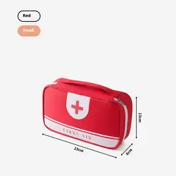 Large Capacity Portable Medical First Aid Travel Bag - Green (S)