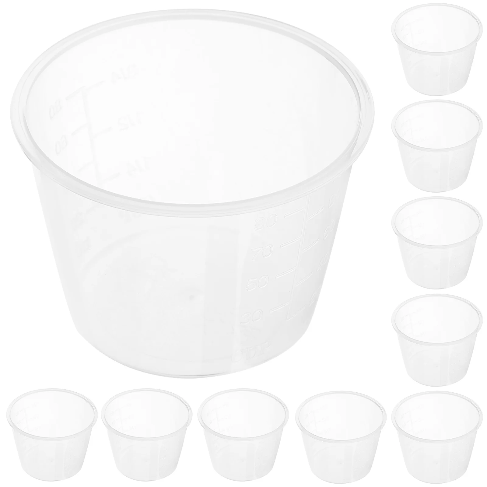 

10 Pcs Rice Cooker Measuring Cup Liquid Cups Accessories for Parts Pp Clear Transparent Plastic