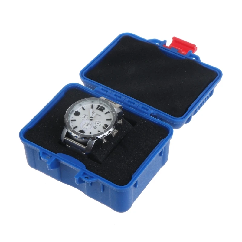 Watch Storage Box 1 Slot Shockproof Waterproof ABS Material Watch Organizer Protective Case