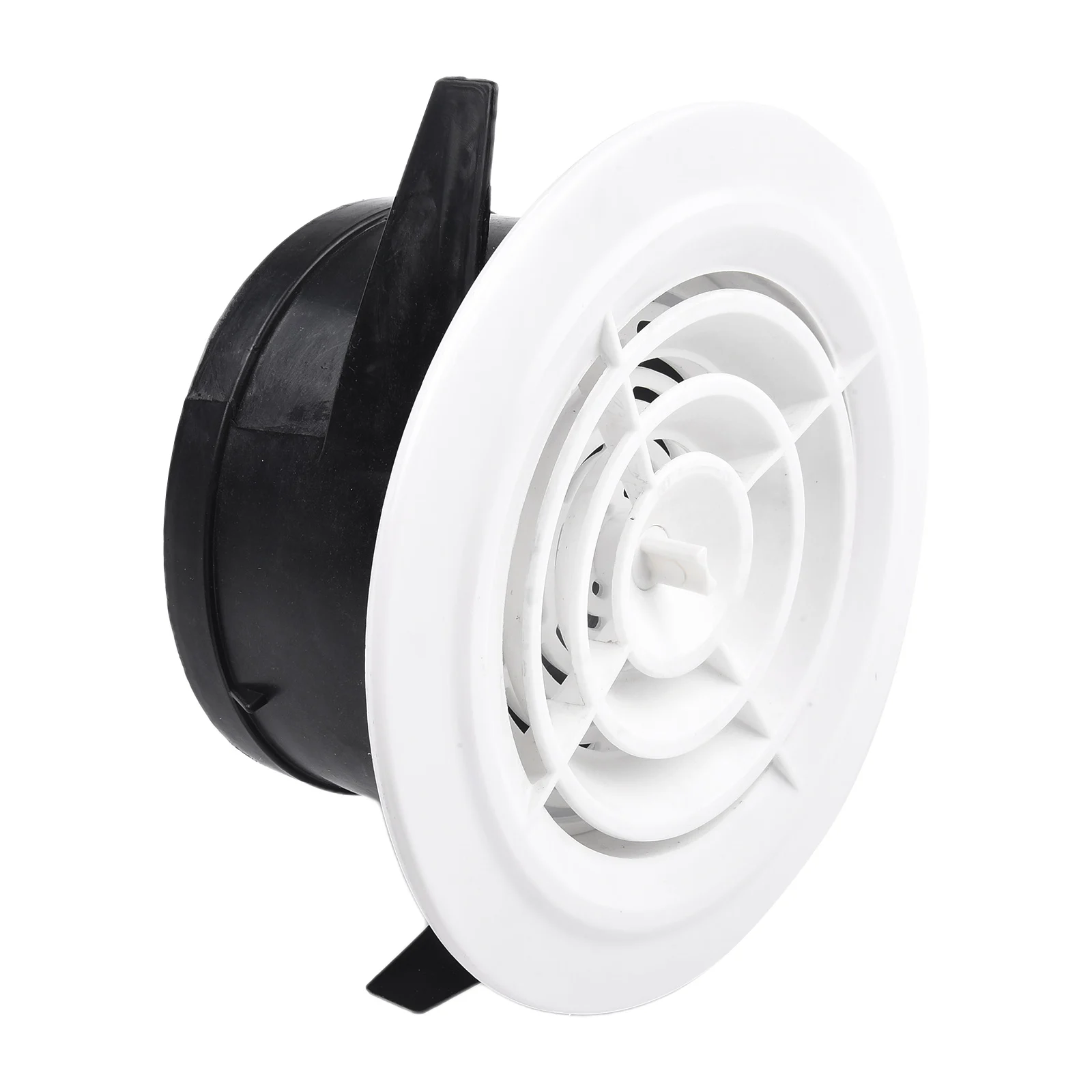 Adjustable Air Ventilation Grill Outlet Cover Round Ducting Ceiling Wall Hole Air Vent Grille Louver Outlet Fresh System