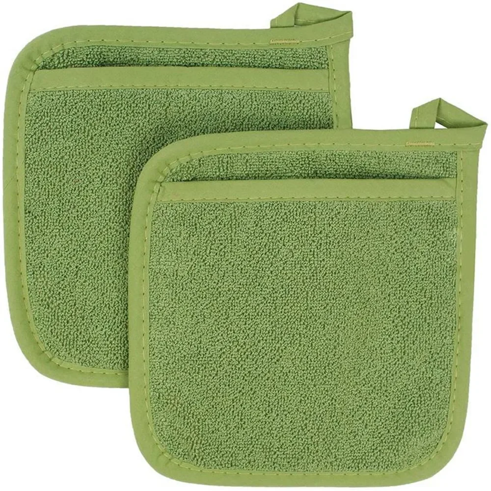 3 In 1 Pot Holders Insulation Glove Cotton Terry Microwave Gloves Potholder Mat Kitchen Gloves Oven Mitts Baking for Cooking BBQ silicone oven mitts,kitchen gloves,silicone oven gloves,cotton pot holders