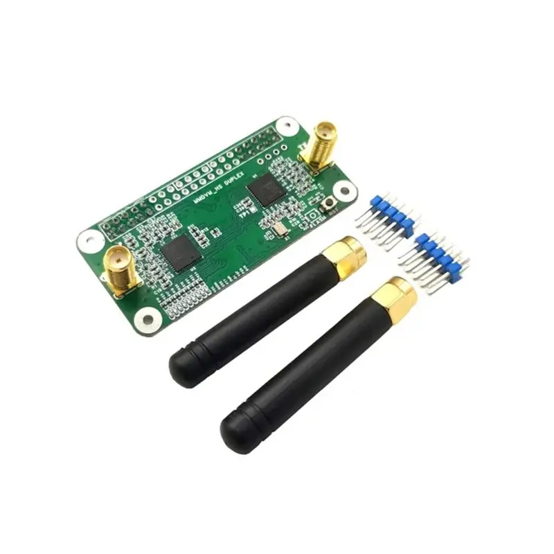 MMDVM HS 듀얼 듀플렉스 핫스팟 보드(2개의 안테나와 쉘 포함), P25 DMR NXDN Pistar 디지털 음성 모드 OLED 디스플레이 지원