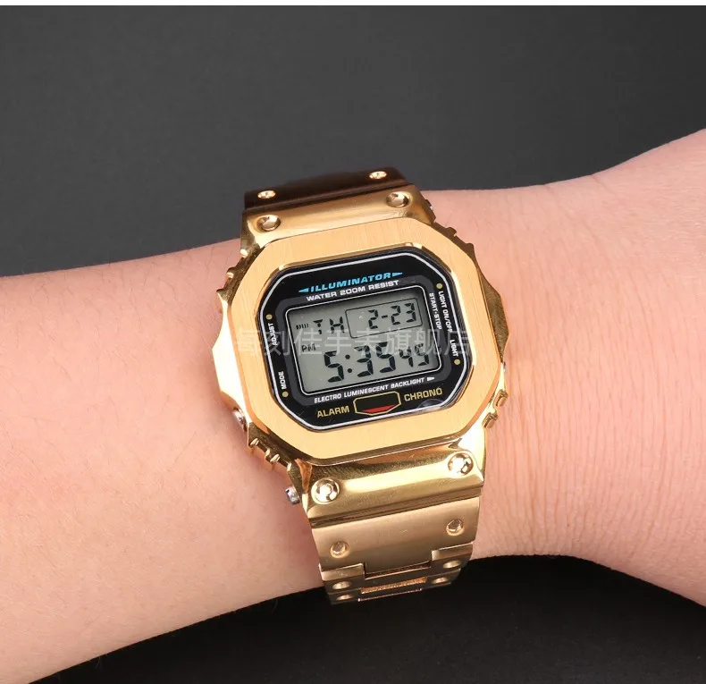 Stainless Steel Mod Kit Bezel Case Band For G-SHOCK DW5600 GW
