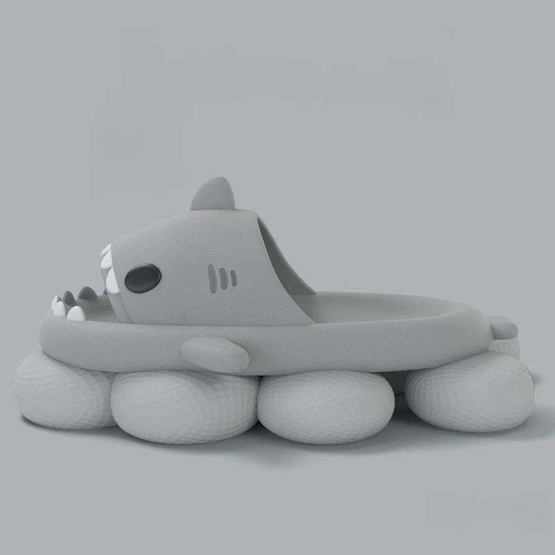 New Style Shark Slippers Women Summer Cute EVA Flip Flops Men Non-slip Indoor Outdoor Slides Girls Boys Beach Shoes Sandals 6