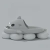 New Style Shark Slippers Women Summer Cute EVA Flip Flops Men Non-slip Indoor Outdoor Slides Girls Boys Beach Shoes Sandals 6